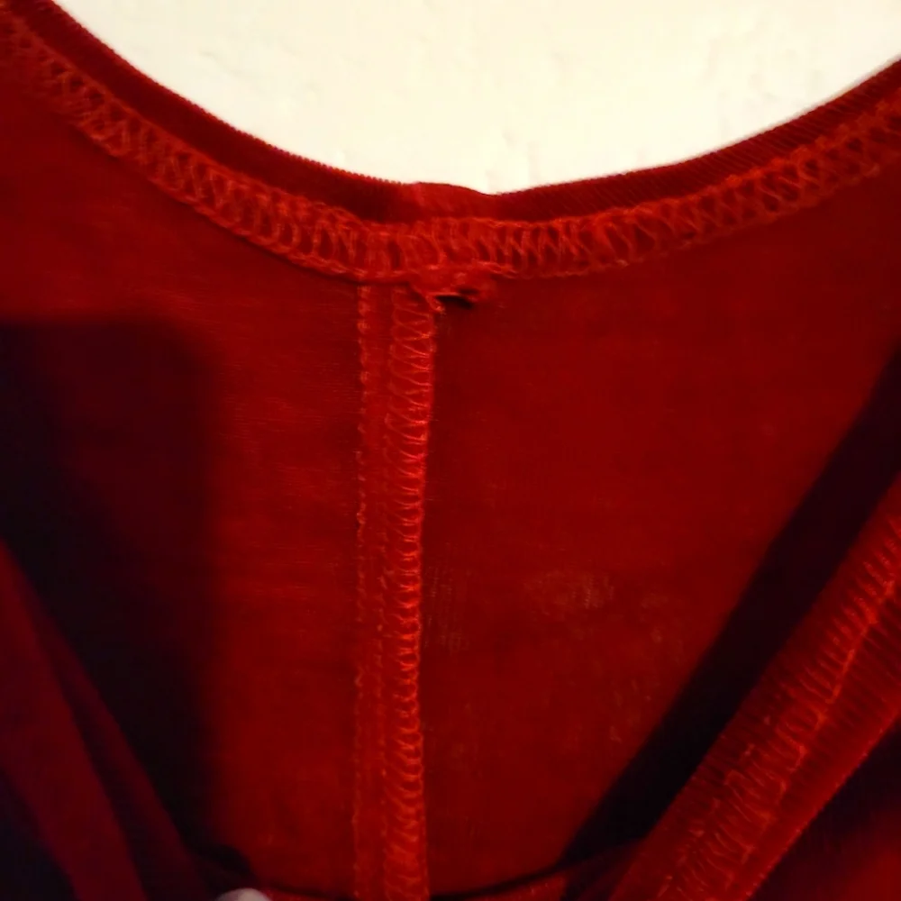 Women's 14/16 stretchy but slim fitting red night out dress - Picture 2 of 3